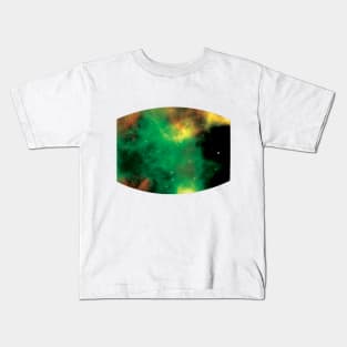 Green Jungle Galaxy Kids T-Shirt